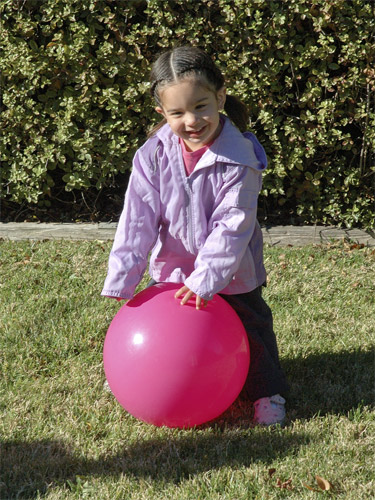 Photo - Nayana with Ball