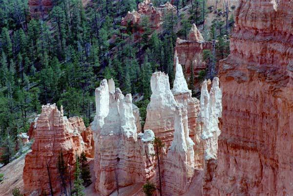 Photo - White Hoodoos