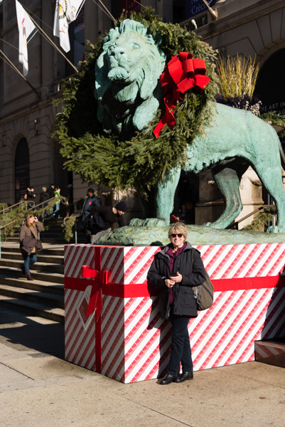 Photo - Cheryl at the Art Institute