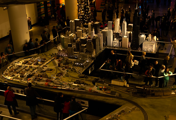 Photo - City Model at Night