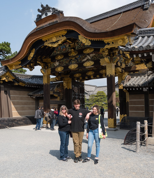 Photo - At the Nijo-jo Gate